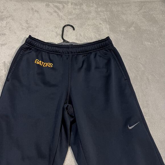 Nike Florida Gators Pants Mens Medium Navy Blue Therma-Fit Athletic Training - Picture 2 of 10